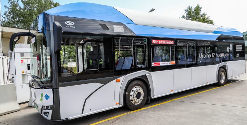 Vienna Testing Solaris Hydrogen Bus