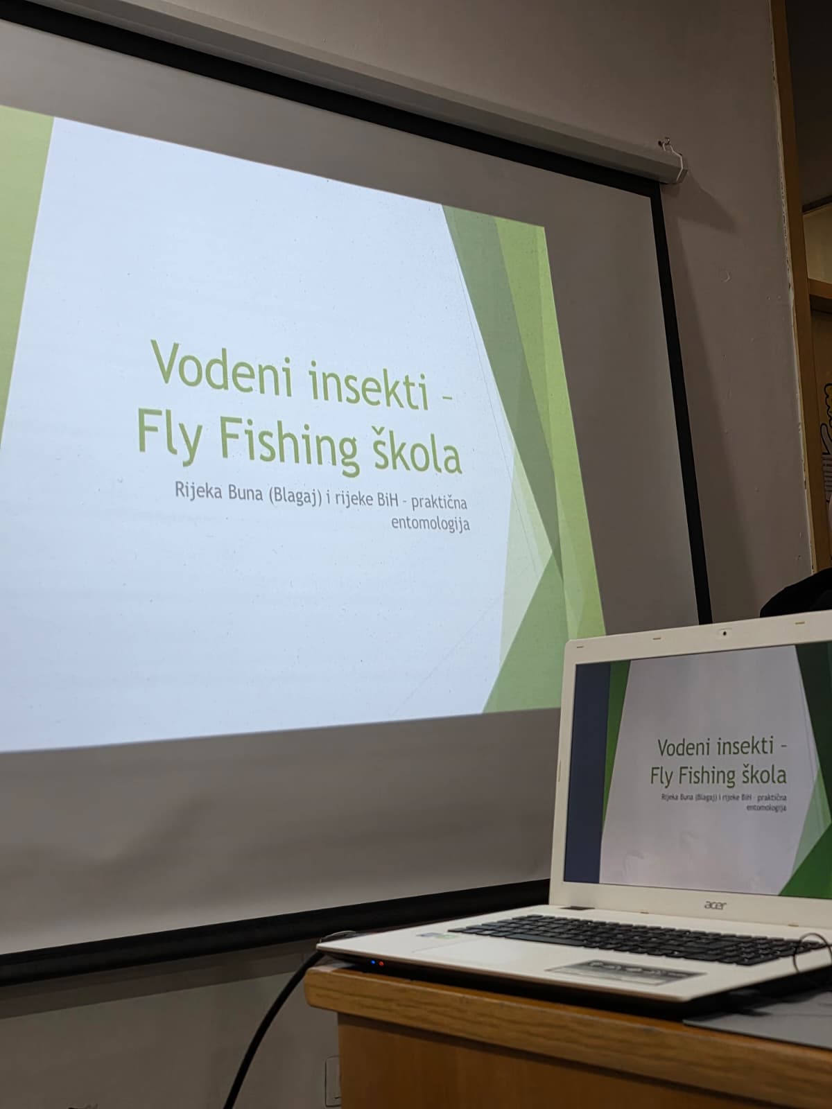 Prvi čas Škole Mušičarenja: Uvod U Entomologiju I Vodene Insekte